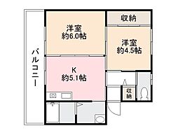 ヴィラナリー長尾　2号棟 302