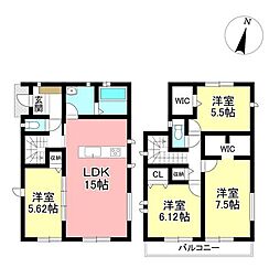 新築戸建　尾張旭市上の山町間口