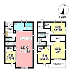 新築戸建 瀬戸市品野町6丁目 全3棟