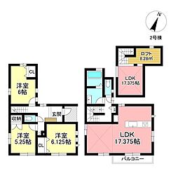 新築戸建 名東区山の手2丁目 全2棟