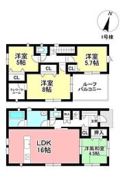 新築戸建 守山区大字上志段味字稲堀田新田 全5棟