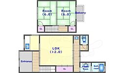 京都市右京区宇多野福王子町の一戸建て