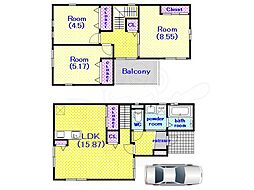 京都市西京区桂千代原町の一戸建て