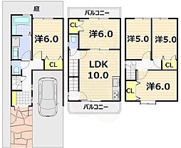 京都市中京区聚楽廻西町の一戸建て