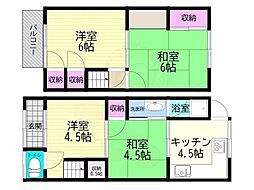 京都市山科区西野大鳥井町の一戸建て