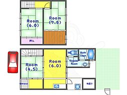 京都市右京区西京極堤外町の一戸建て
