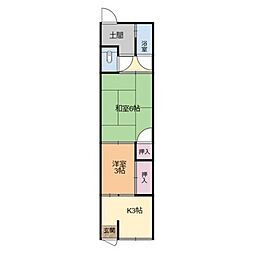 岸部南連棟貸家