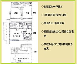 青葉区桜台　中古戸建