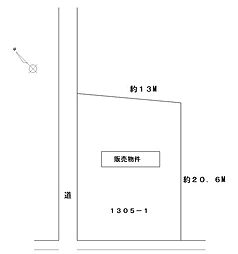 売地　筑西市井出蛯沢