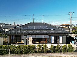 太陽光発電・蓄電池付平屋住宅