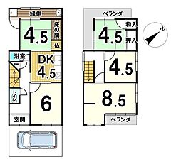 中古戸建　山科区音羽中芝町