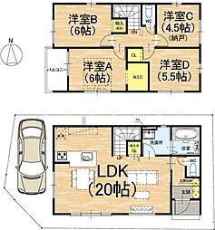 新築戸建　京都市伏見区醍醐柏森町1期1号地