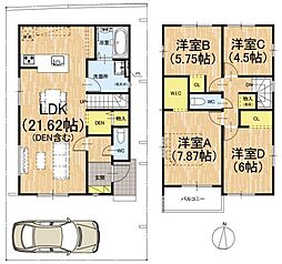 新築戸建　京都市伏見区日野不動講町1期1号地