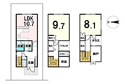 中古戸建　中京区西ノ京南大炊御門町