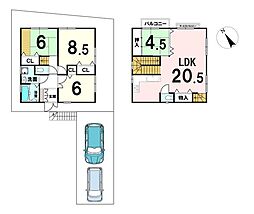 中古戸建　伏見区桃山町安芸山