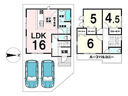 新築戸建　宇治市木幡御蔵山　2号棟