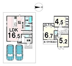 新築戸建　宇治市木幡御蔵山　3号棟
