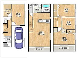 高槻市下田部町2丁目・新築一戸建