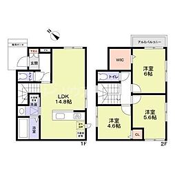 市川市大洲3丁目戸建貸家