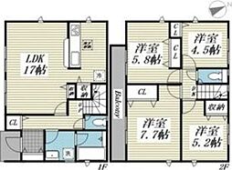 クレイドルガーデン仙台市太白区四郎丸第24　2号棟