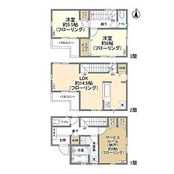 川崎市中原区上平間の一戸建て