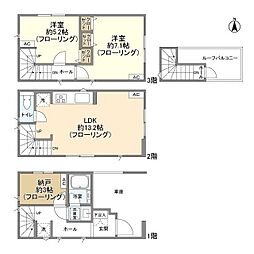 川崎市中原区新城4丁目の一戸建て