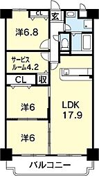 ガーデンプレイス中吉野 202
