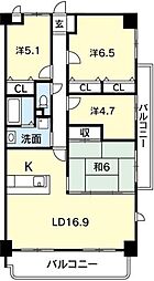 ガーデンプレイス中吉野 101