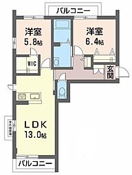 ベレオ昭和 A棟 205
