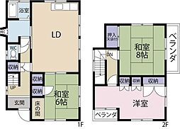 北沖洲2丁目戸建 -