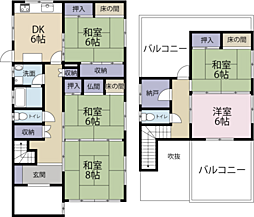 小松島町房浜戸建 -