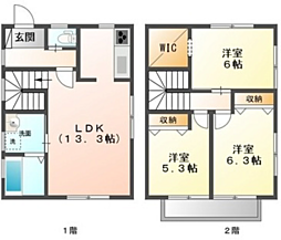 ル・クレール南田宮C 2
