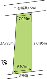 長岡市松葉1丁目宅地