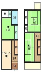 東住吉区住道矢田9丁目　中古テラスハウス