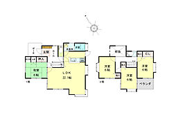 安佐北区安佐町鈴張(譲羽団地)中古再生住宅