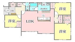 中古戸建　築浅平屋戸建