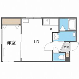 メトロ南平岸駅前