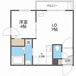 ワンペア月寒西