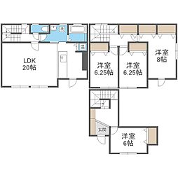 厚別東4条1丁目　戸建て