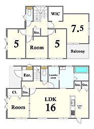 大野城市南ケ丘2丁目　2号棟