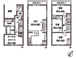 藤沢市鵠沼花沢町　新築戸建　C号棟