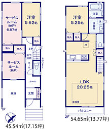 藤沢市本鵠沼2丁目　新築戸建　全2棟2号棟