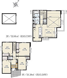 藤沢市鵠沼松が岡5期　新築戸建　全2棟2号棟