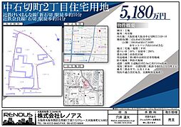 中石切町２丁目　土地