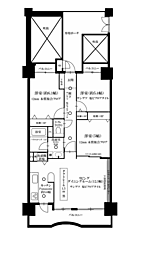 コスモ南福岡ウイングガーデン 2階