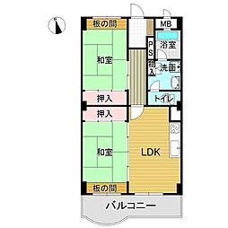 希望ヶ丘ハイツA棟 405号室