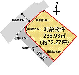 久留米市江戸屋敷2丁目 土地