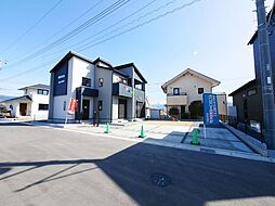 甲府市上今井町　新築全2棟　1号棟　土地69坪　車3台並列可 1号棟