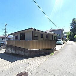 南アルプス市山寺　軽量鉄骨造平屋建　3方向角地・眺望良好