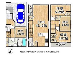 神戸市灘区灘南通5丁目　新築一戸建て　全3区画　C号地